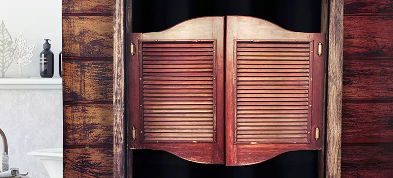 Installing Saloon Door Hinges in Hallandale Beach, FL